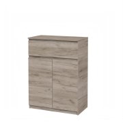 Тумба-комод "Брайт" 700х376х950 h . Дуб крафт серый (телескопичиские направляющие)