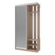 Прихожая City One Door Дуб Cонома 1 Зеркало 110х45х210