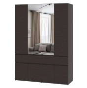 Шкаф с зеркалом "Брайт" 1600 x 520х2000 h . Венге магия