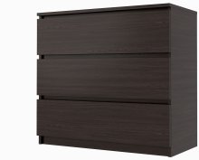 Комод "Брайт" 800х376х730 h . Венге магия (телескопические направляющие)