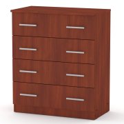 Комод-4Б П(направляющие полного выдвижения)