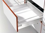 Выдвижной ящик  BLUM высота 120 мм Tandembox Blumotion TIP-ON (нажми и открой)