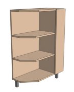 Нижняя тумба 30низ окончание дверь (300х820) София Люкс