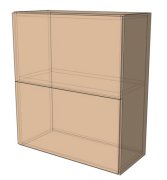 Навесной Шкаф 60Верх м(600х718) София Престиж