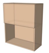 Навесной Шкаф 60Верх полка (600х718) София Престиж