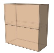 Навесной Шкаф 80Верх м(800х718) София Престиж