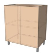 Нижняя тумба 60низ мойка (600х820) София Престиж