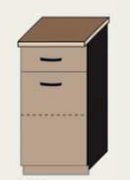 Нижняя тумба 40Н (400х850) Алина