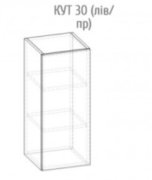 Навесной шкаф 30 (300х720) Франческа