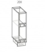 Нижняя тумба 20 полки (200х820) Гранд