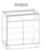 Нижняя тумба 80 (800х820) Грета