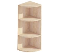 Шкаф верхний В30.72 угл. открытый Хай-Тек глянец