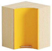 Шкаф верхний В60х60.72.1Д угол.гнут. Хай-Тек глянец