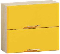 Шкаф верхний В80.72.2Д.Бар сушка Хай-Тек глянец