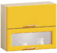 Шкаф верхний В80.72.1Д1Ск.Бар Сушка Хай-Тек глянец