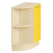 Нижняя тумба Н30.82 1Д угл. полуоткрытая Хай-Тек глянец Нижняя тумба Н30.82 1Д угл. полуоткрытая Хай-Тек глянец