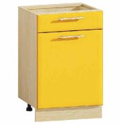 Нижняя тумба Н50.82.1Я1Д Хай-Тек глянец