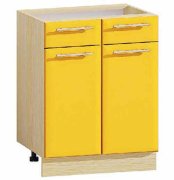 Нижняя тумба Н60.82.2Я2Д Хай-Тек глянец