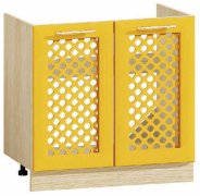 Нижняя тумба Н80.82.2Р мойка Хай-Тек глянец