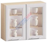 Навесной Шкаф Е-2813 (800х920) Хай-Тек матовая галактика