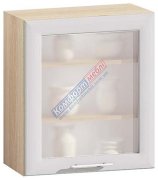 Навесной Шкаф-сушка Е-2836 (600х720) Хай-Тек матовая галактика