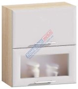 Навесной Шкаф-сушка Е-2840 (600х720) Хай-Тек матовая галактика