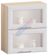 Навесной Шкаф-сушка Е-2842 (600х720) Хай-Тек матовая галактика