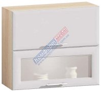 Навесной Шкаф-сушка Е-2850 (800х720) Хай-Тек матовая галактика