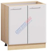 Нижняя тумба T-2590 (700х820) Хай-Тек матовая галактика