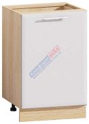 Тумба под мойку T-2873 (500х820) Хай-Тек матовая галактика