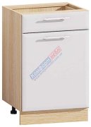 Нижняя тумба T-2874 (500х820) Хай-Тек матовая галактика