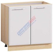 Нижняя тумба T-2881 (800х820) Хай-Тек матовая галактика