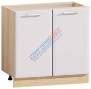 Тумба под мойку T-2882 (800х820) Хай-Тек матовая галактика