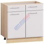 Нижня тумба T-2593 (800х820) Хай-Тек матова галактіка