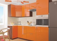 Кухня Колор-Микс 15 (1х2,5 м)