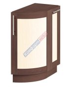 Нижняя тумба T-3166 гнутая (300х820) Престиж