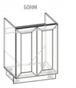 Тумба под мойку 60 (600х820) Роял Тумба под мойку 60 (600х820) Роял