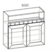 Навесной шкаф 80 полка вверху (800х720) Роял