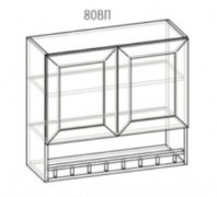 Навесной шкаф 80 полка внизу (800х720) Роял