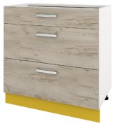 Нижняя тумба 80НШ шухляды (800х850) Шарлотта