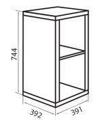 Модуль D12 Домино цветное