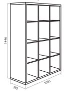 Модуль D3 Домино цветное