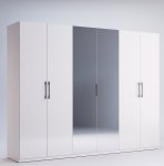 Фемелі  Шафа 6дв з дзеркалом