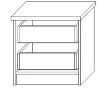 Каролина Тумба прикроватная Каролина Тумба прикроватная
