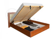 Белла Кровать 1,8х2,0 мягкое быльце с подъемным механизмом | Глянец Ваниль-Вишня Бюзум Белла Кровать 1,8х2,0 мягкое быльце с подъемным механизмом | Глянец Ваниль-Вишня Бюзум