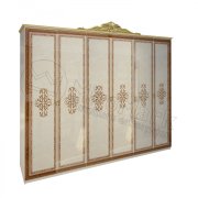 Дженифер Шкаф 6Д без зеркала | Радика Беж Дженифер Шкаф 6Д без зеркала | Радика Беж