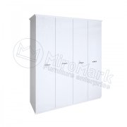 Прованс Шкаф 4Д без зеркала | Глянец белый Прованс Шкаф 4Д без зеркала | Глянец белый