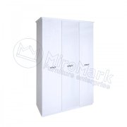 Прованс Шкаф 3Д без зеркала | Глянец белый Прованс Шкаф 3Д без зеркала | Глянец белый