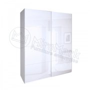 Прованс Шкаф купе 2,0 м | Глянец белый