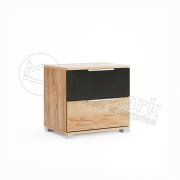 Рамона Тумба прикроватная 2шх | Дуб Крафт - Мат Лава